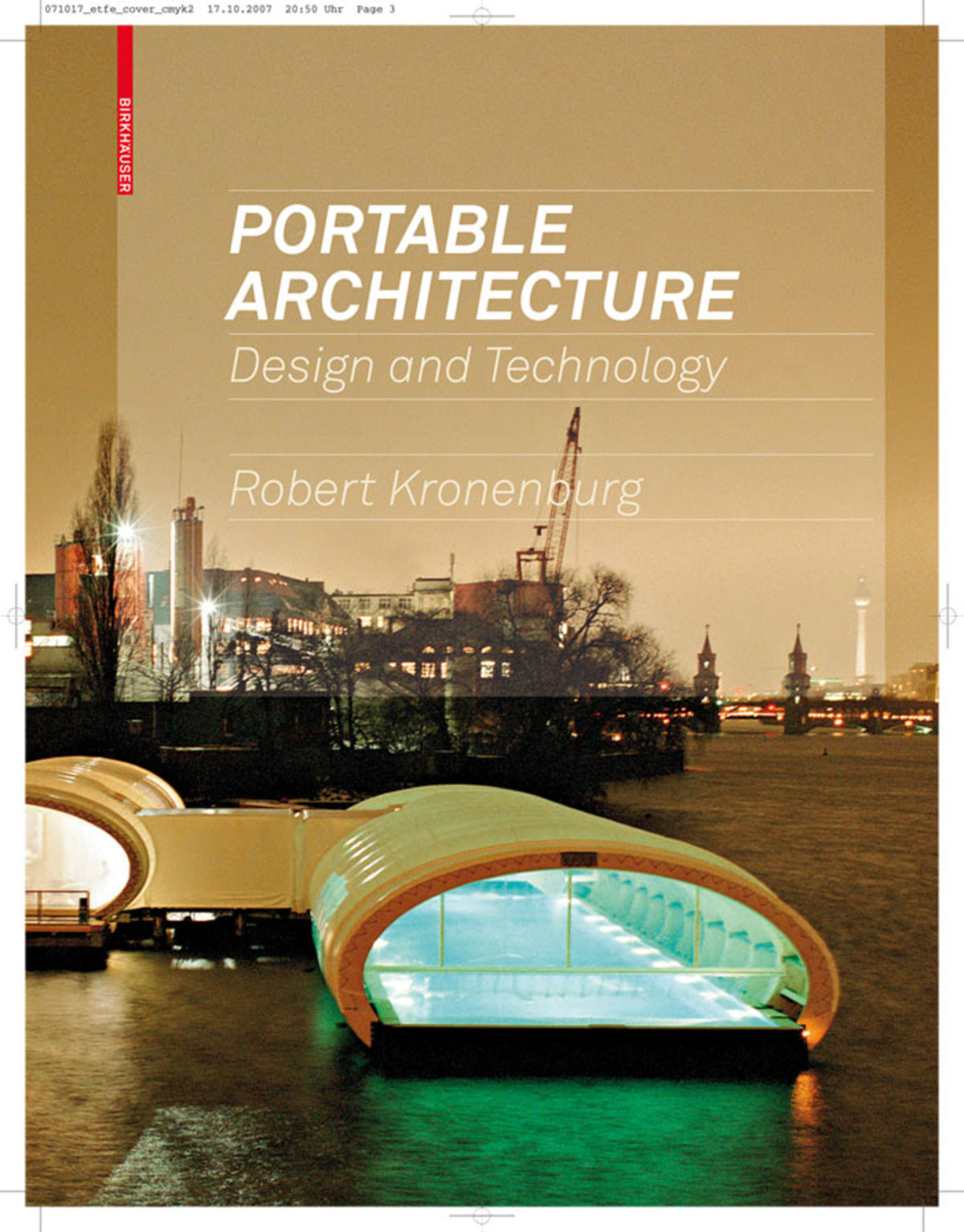 Cover image for Portable Architecture ISBN 9783764383244