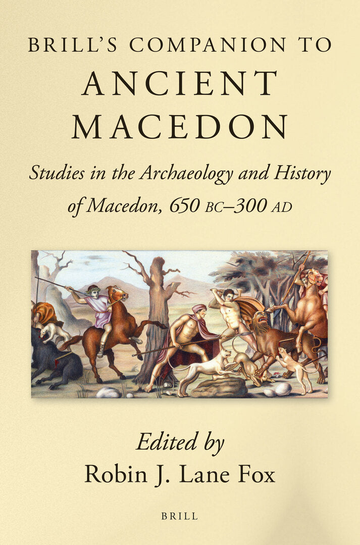 Cover image for Brill's Companion to Ancient Macedon ISBN 9789004282858