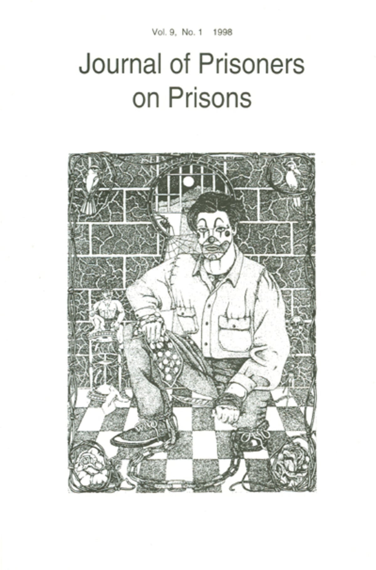 Cover image for Journal of Prisoners on Prisons V9 #1 ISBN 9780776609195