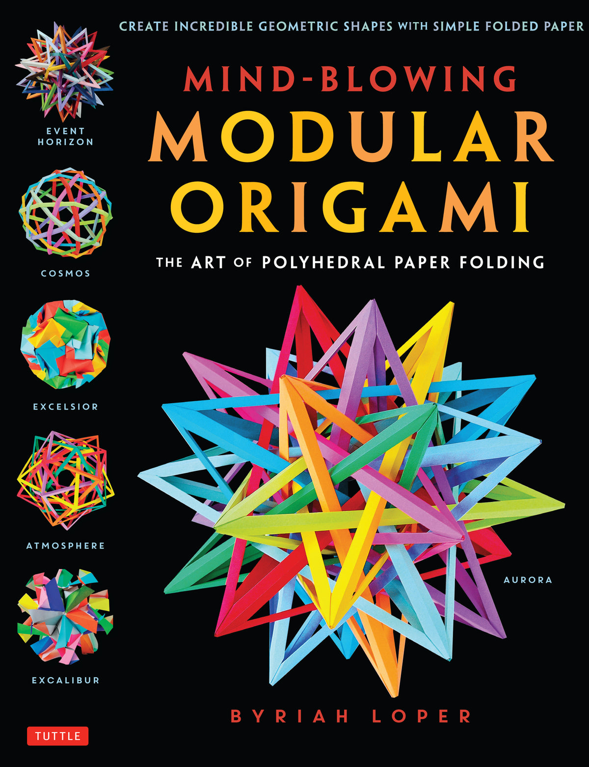 Cover image for Mind-Blowing Modular Origami ISBN 9784805313091