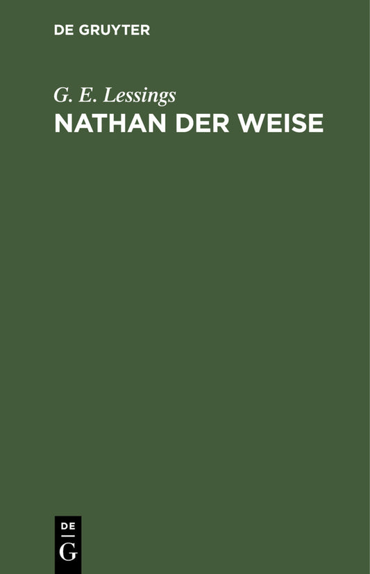 Nathan der Weise