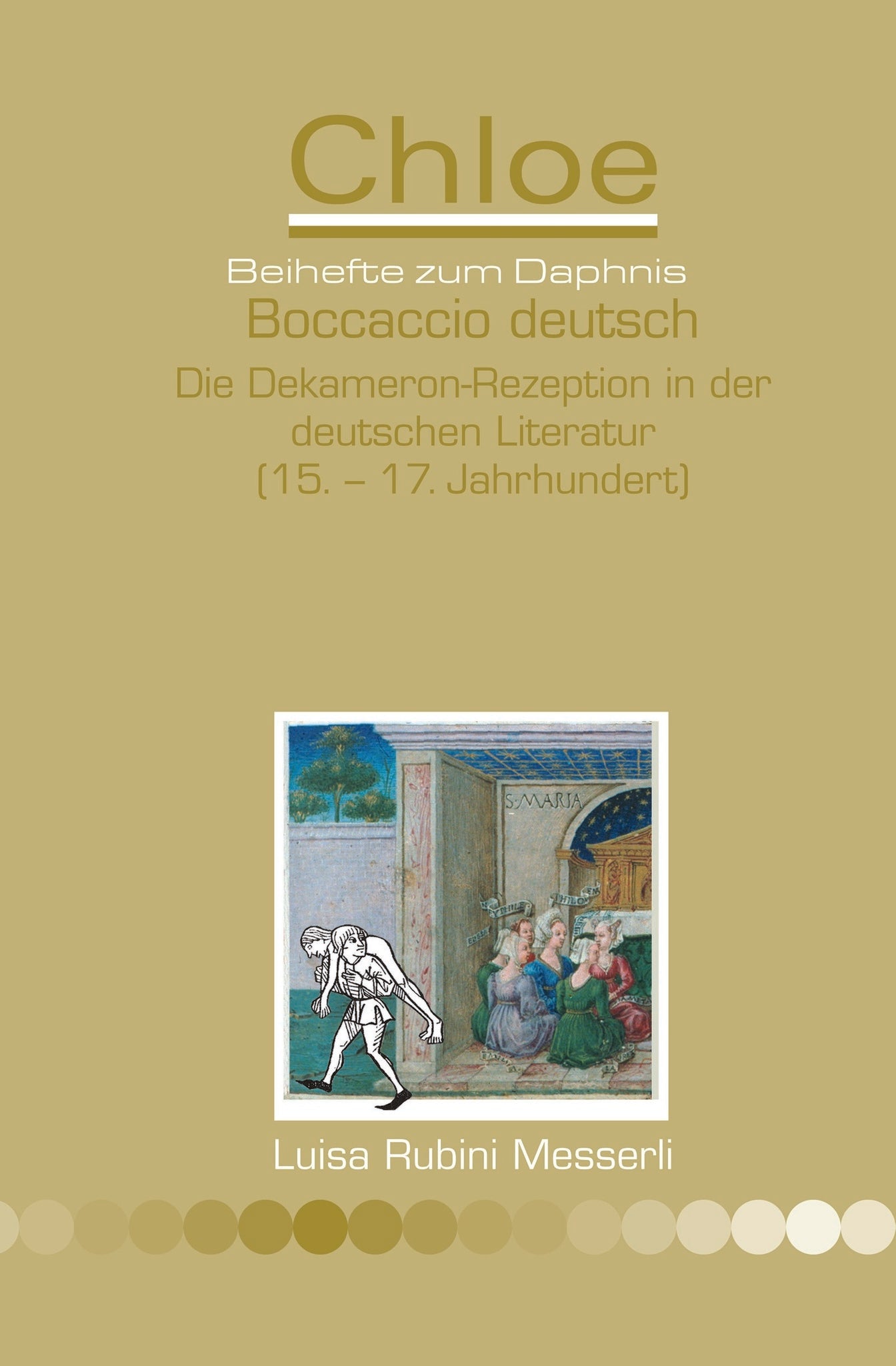 Cover image for Boccaccio deutsch ISBN 9789042035003