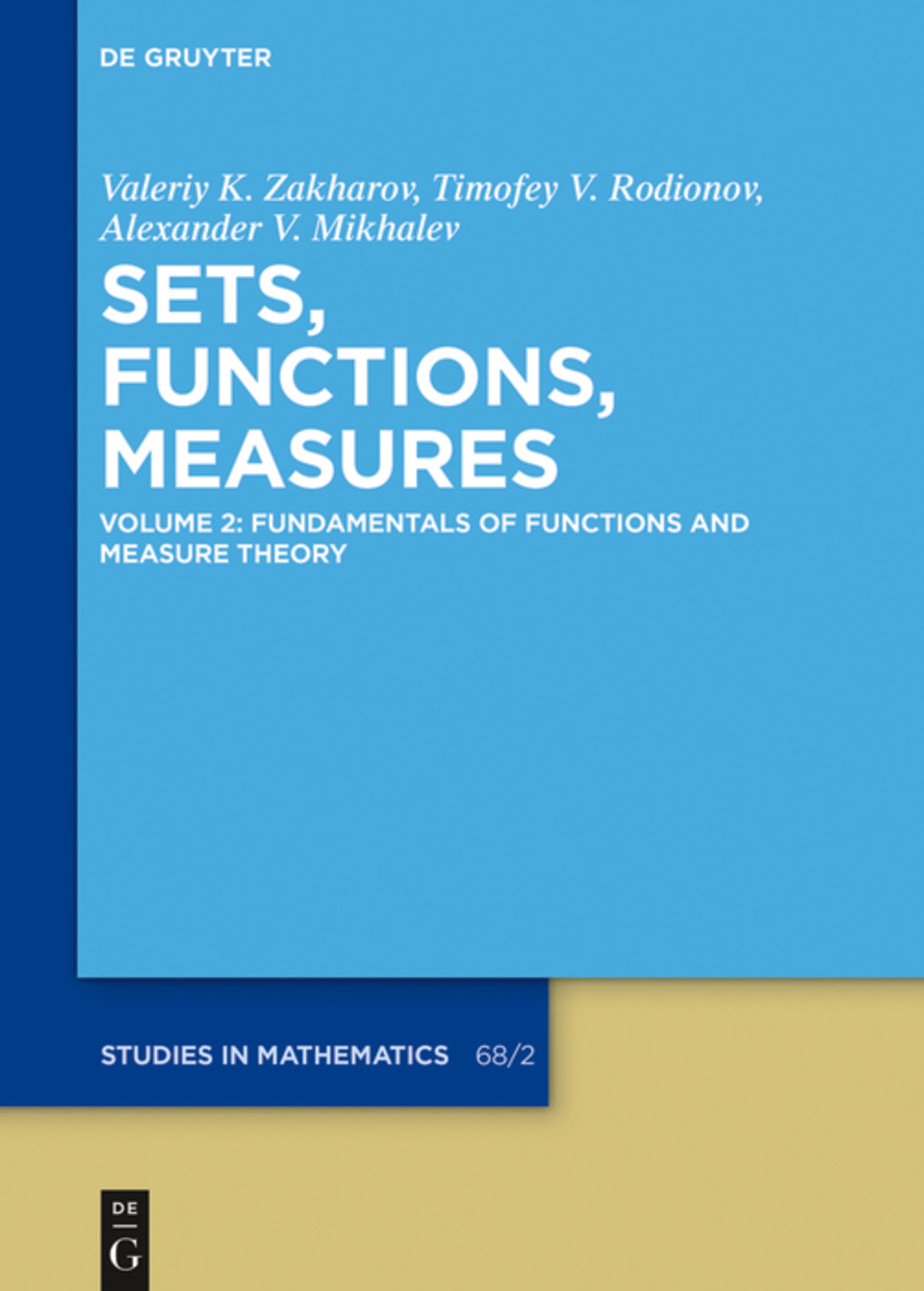 Fundamentals of Functions and Measure Theory