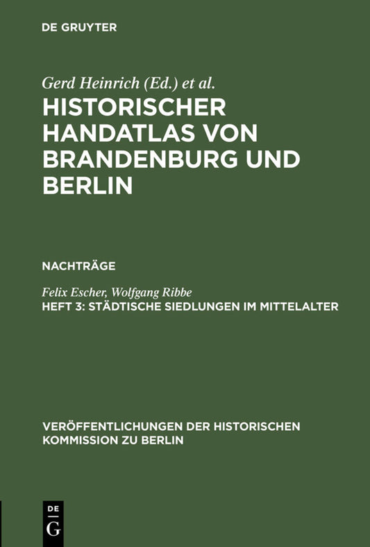 Städtische Siedlungen im Mittelalter