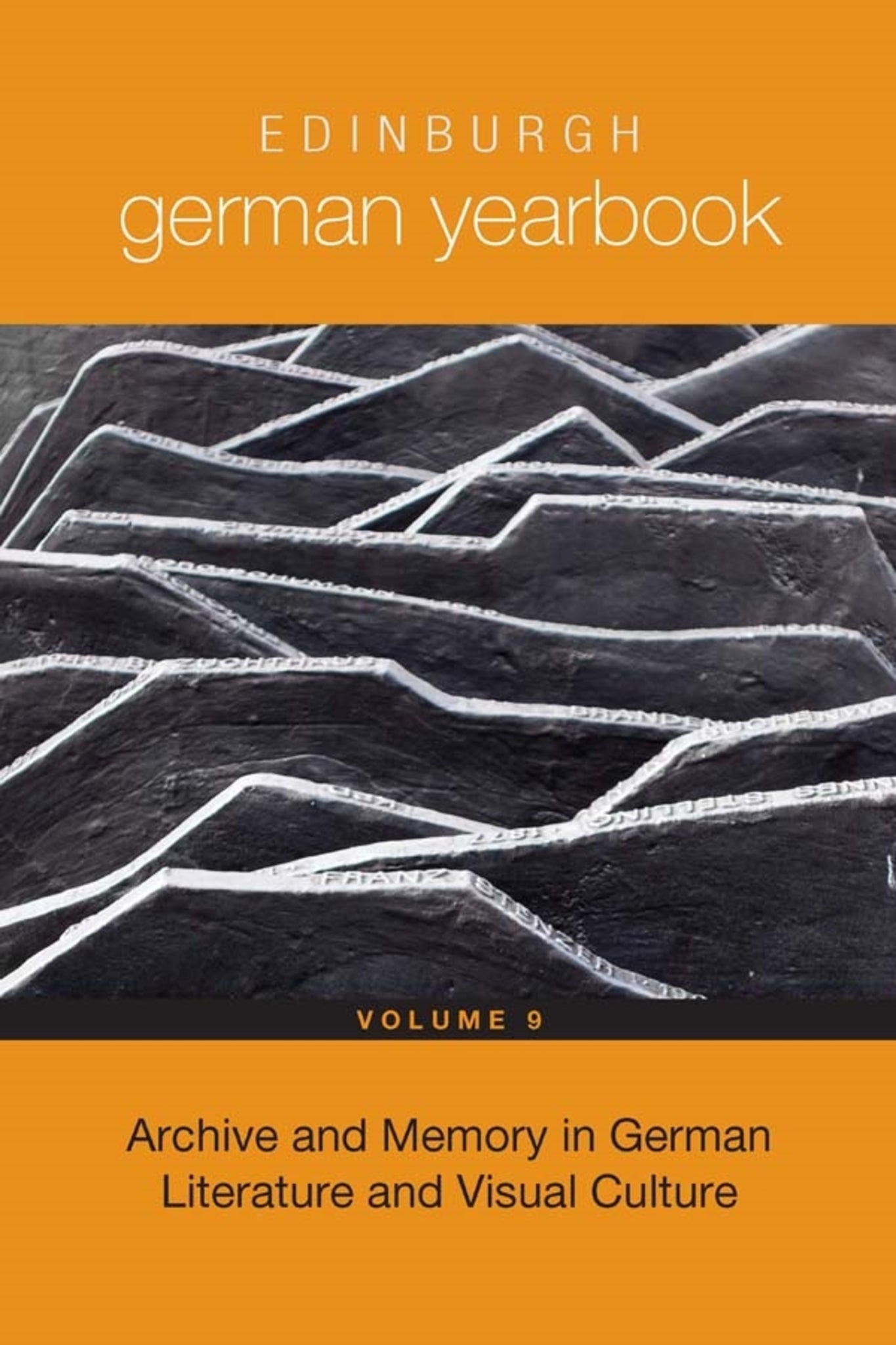 Cover image for Edinburgh German Yearbook 9 ISBN 9781571139238