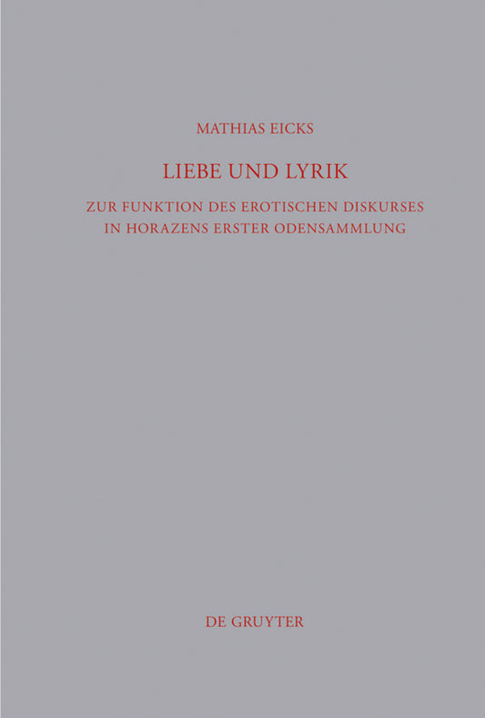 Liebe und Lyrik