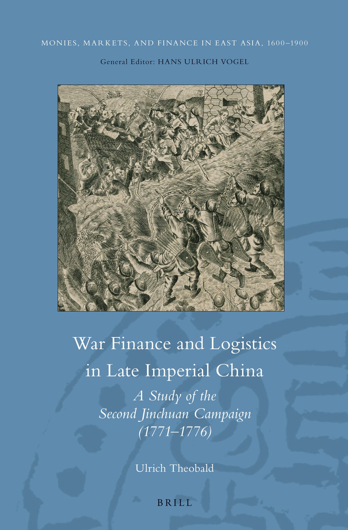 Cover image for War Finance and Logistics in Late Imperial China ISBN 9789004253100