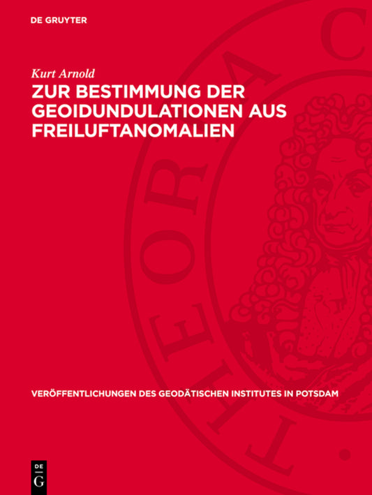 Zur Bestimmung der Geoidundulationen aus Freiluftanomalien