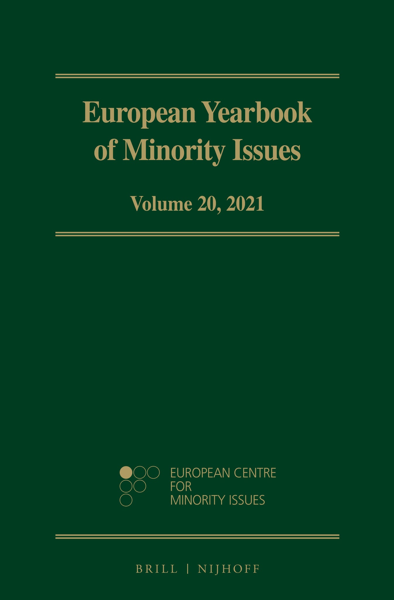 European Yearbook of Minority Issues, Volume 20 (2021)