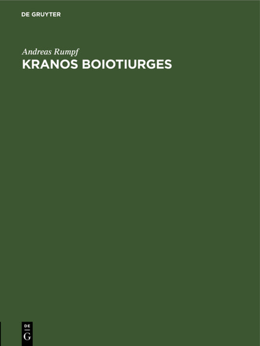 Kranos boiotiurges