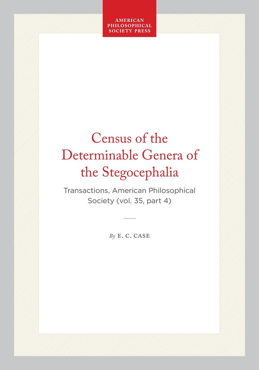 Census of the Determinable Genera of the Stegocephalia