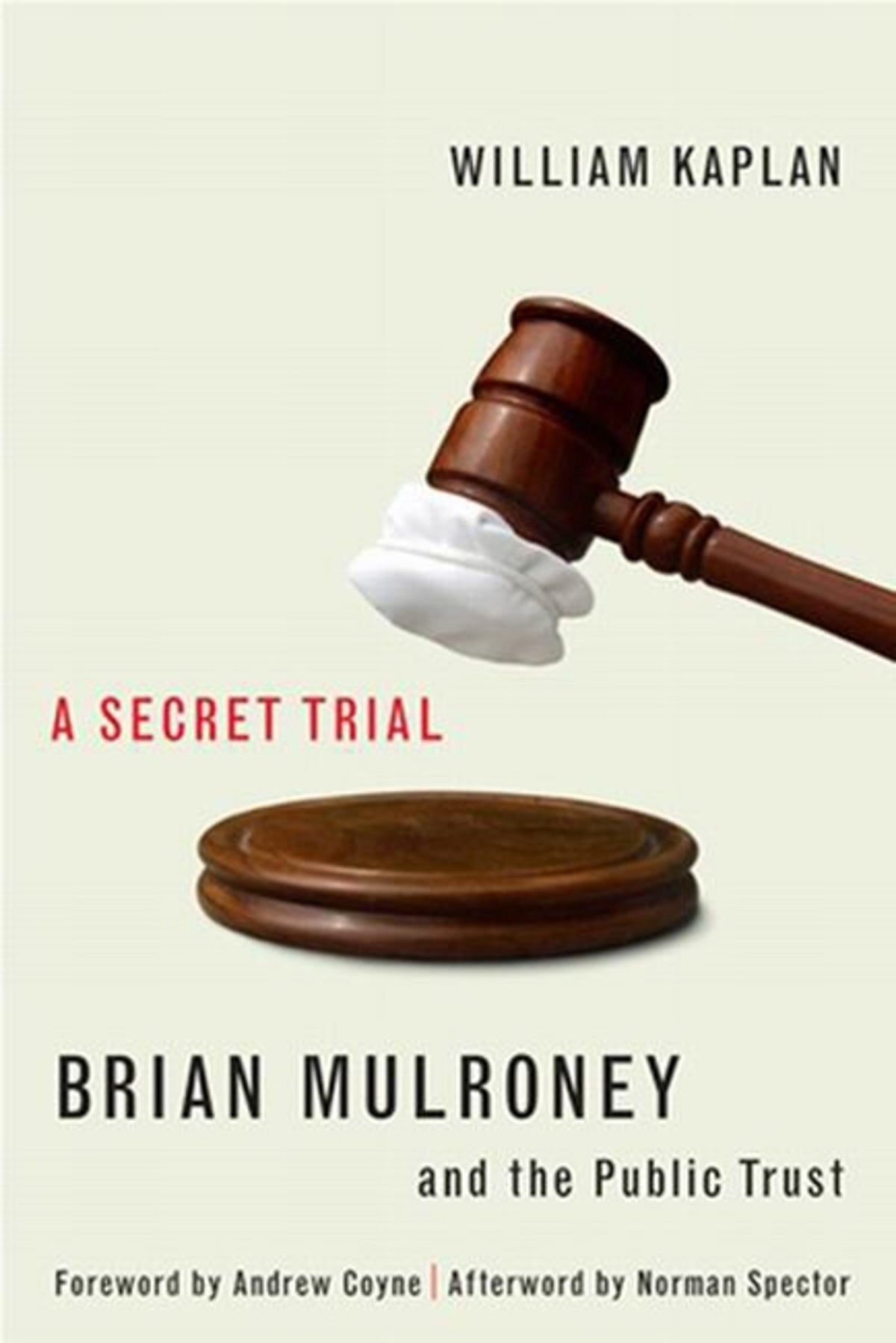 Cover image for A Secret Trial ISBN 9780773534605
