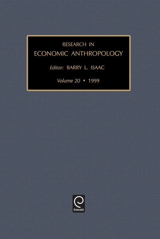 Research in Economic Anthropology