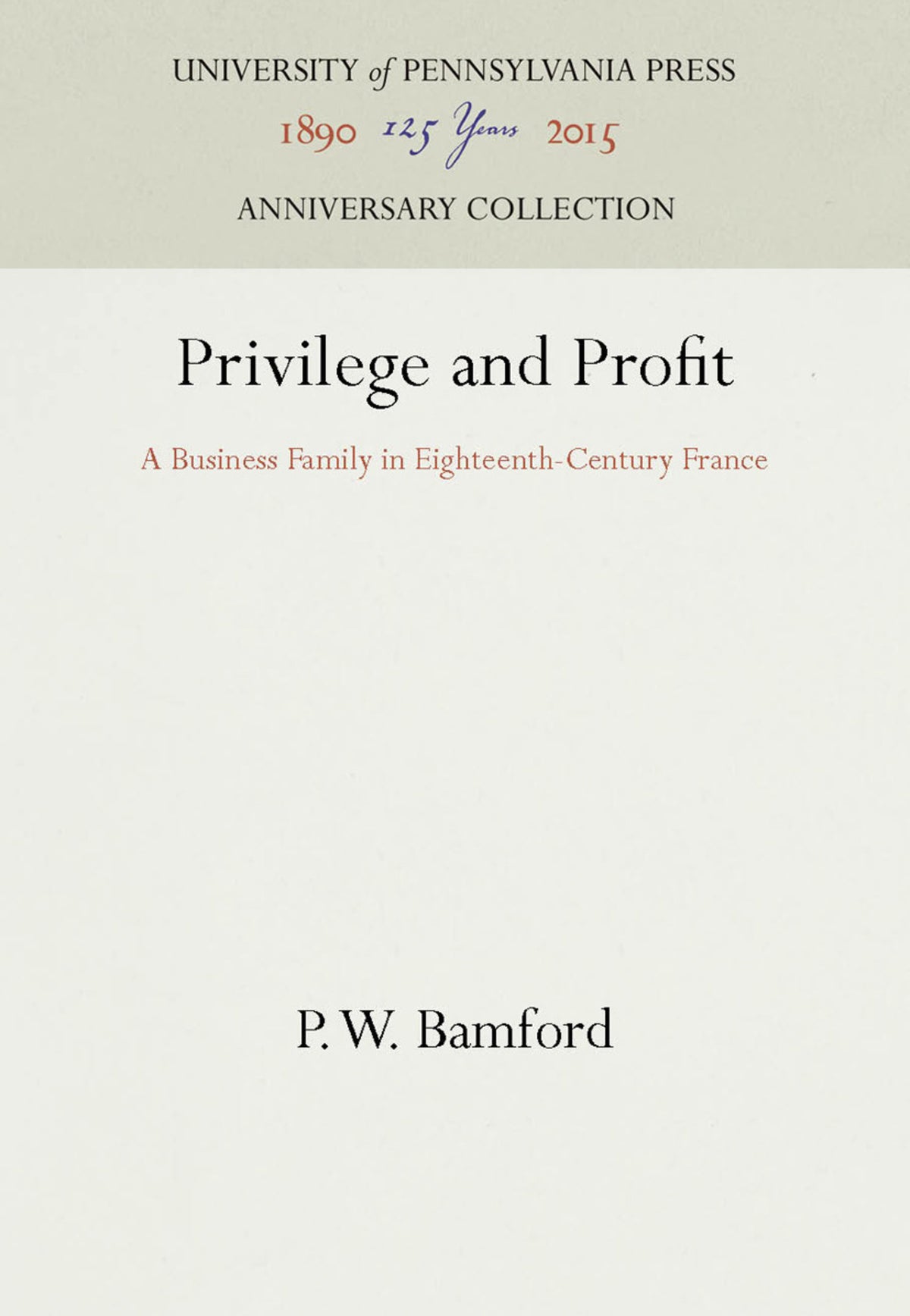Privilege and Profit