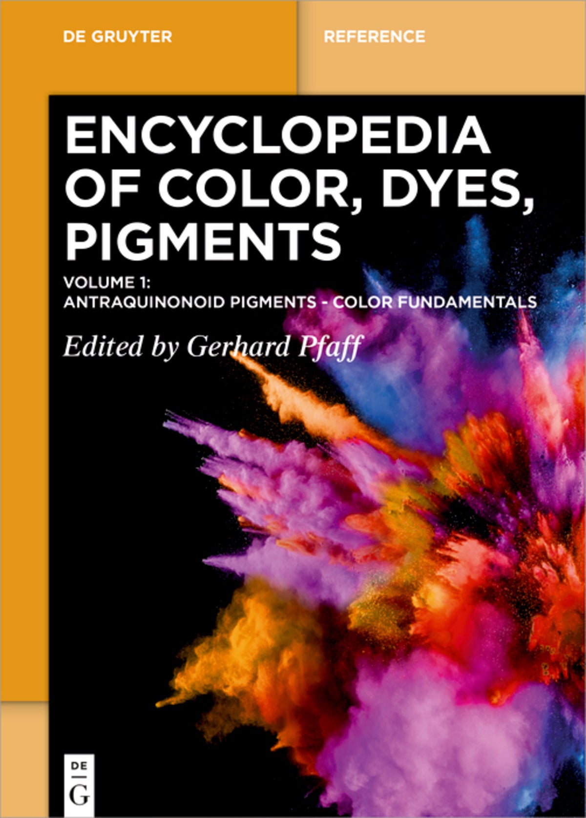 Cover image for Antraquinonoid Pigments - Color Fundamentals ISBN 9783110585889