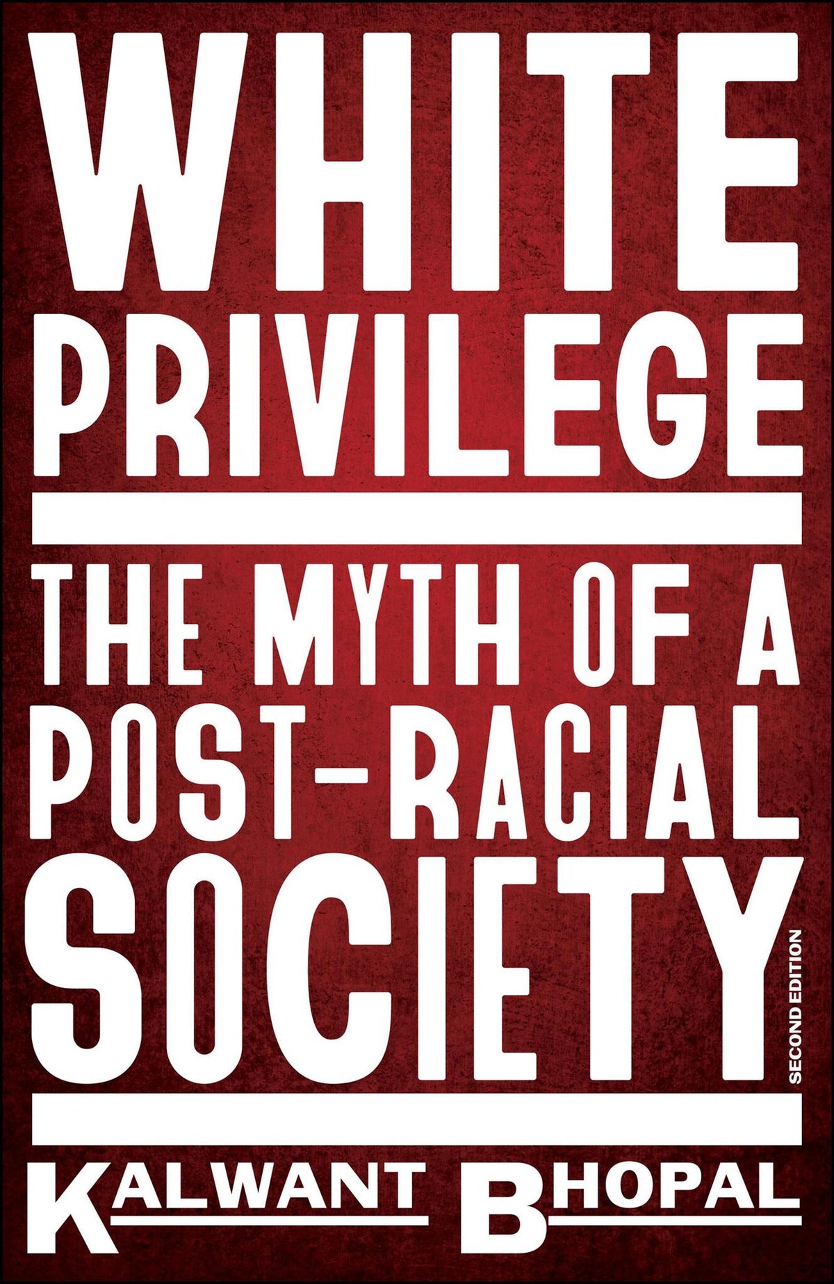Cover image for White Privilege ISBN 9781447372035