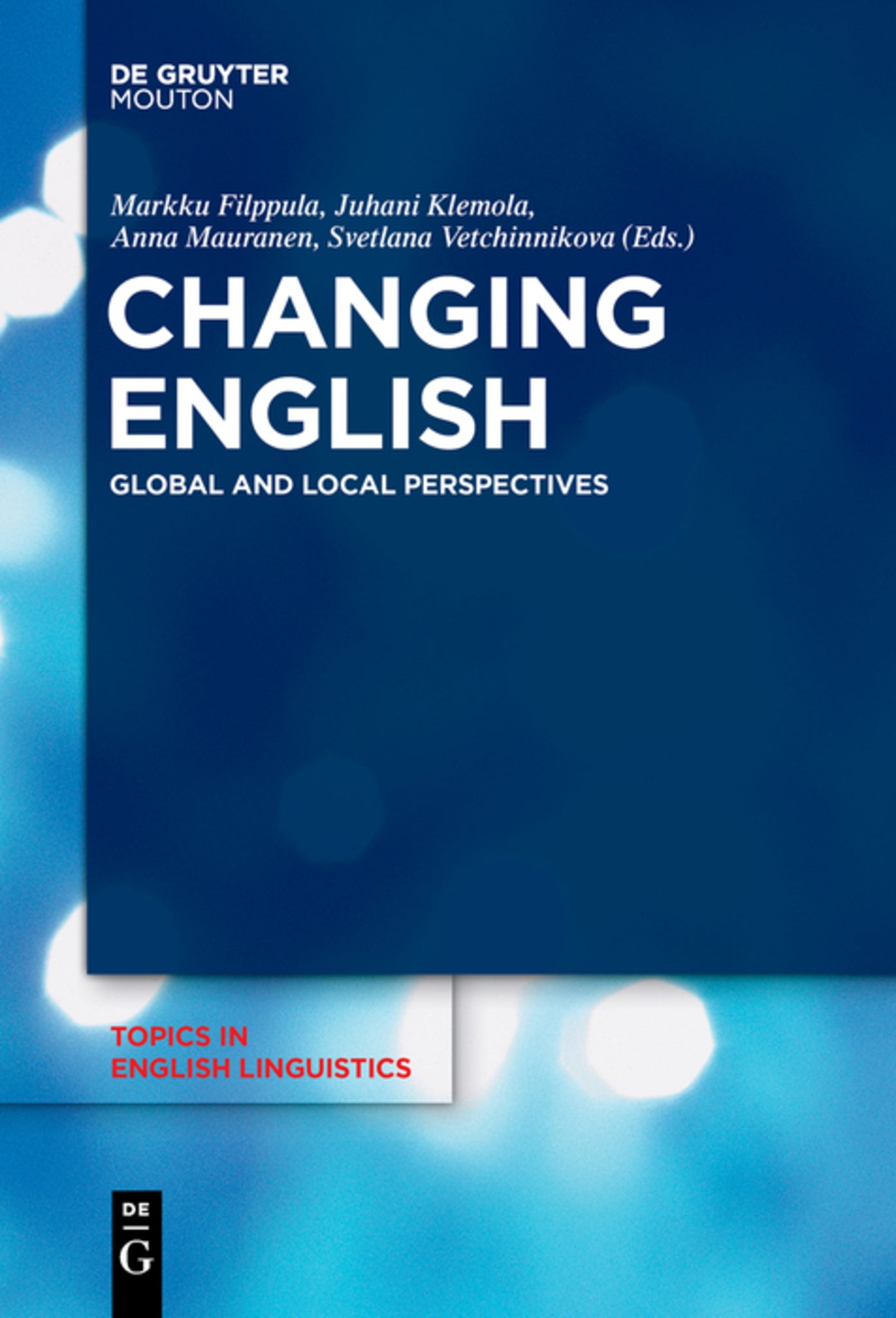 Cover image for Changing English ISBN 9783110653335