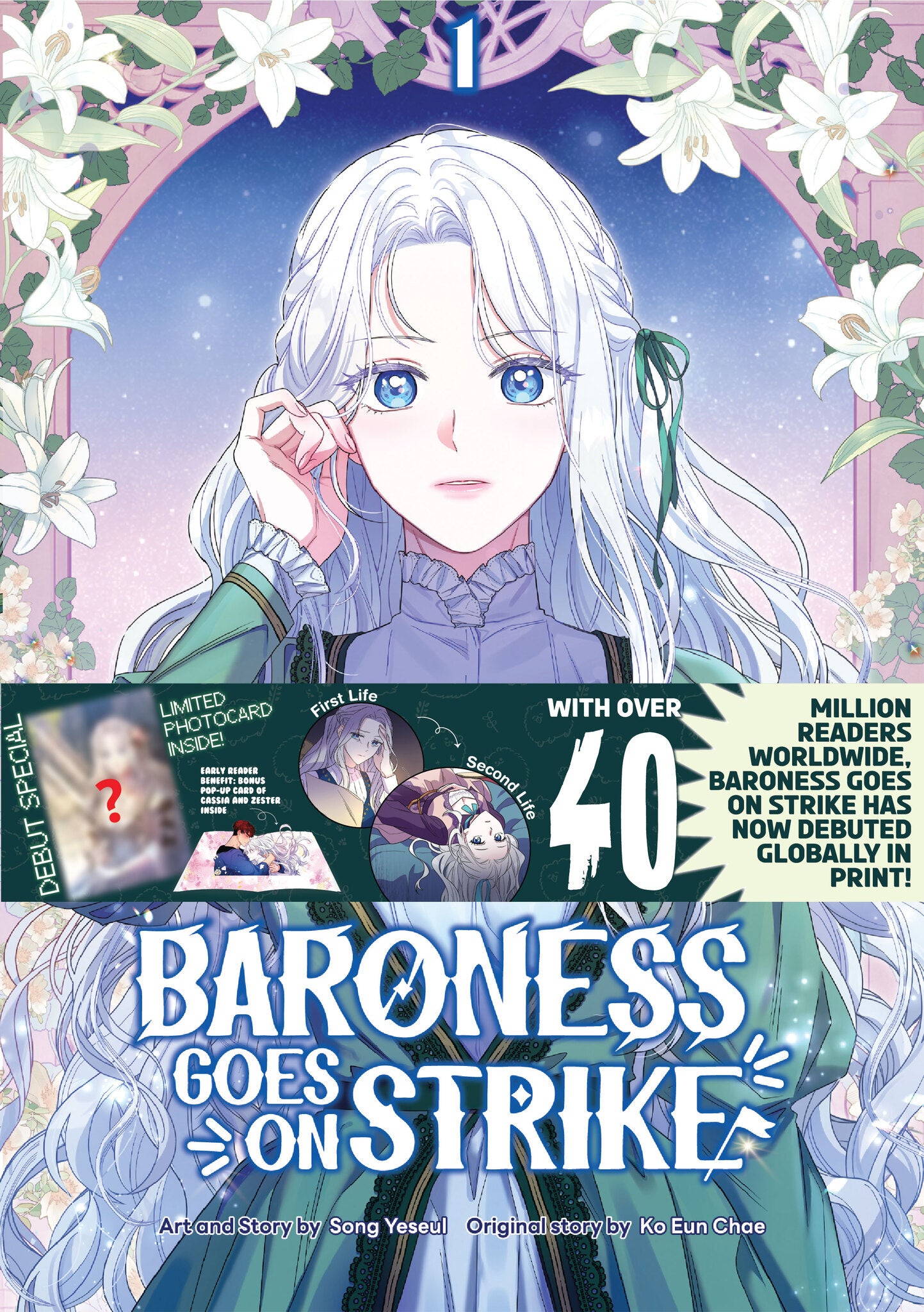 Baroness Goes on Strike Volume 1: Limited edition with Pop-up Card & Photocard of Cassia
