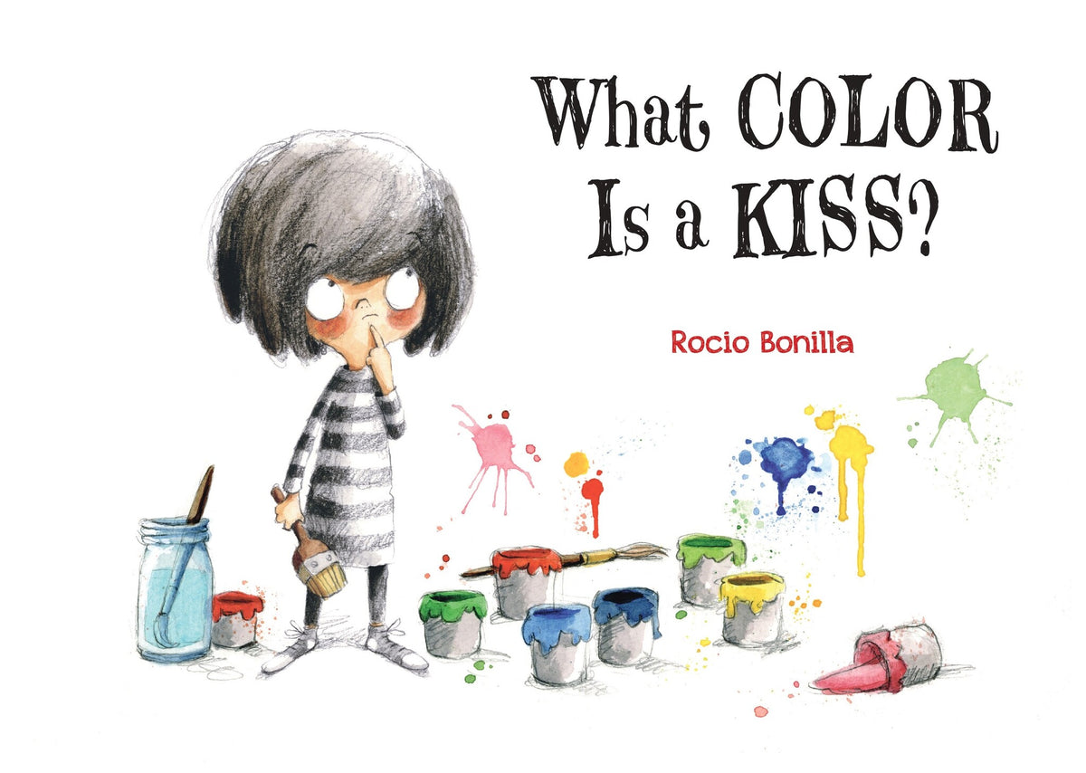 Cover image for Minimoni: What Color Is a Kiss? ISBN 9788000079790