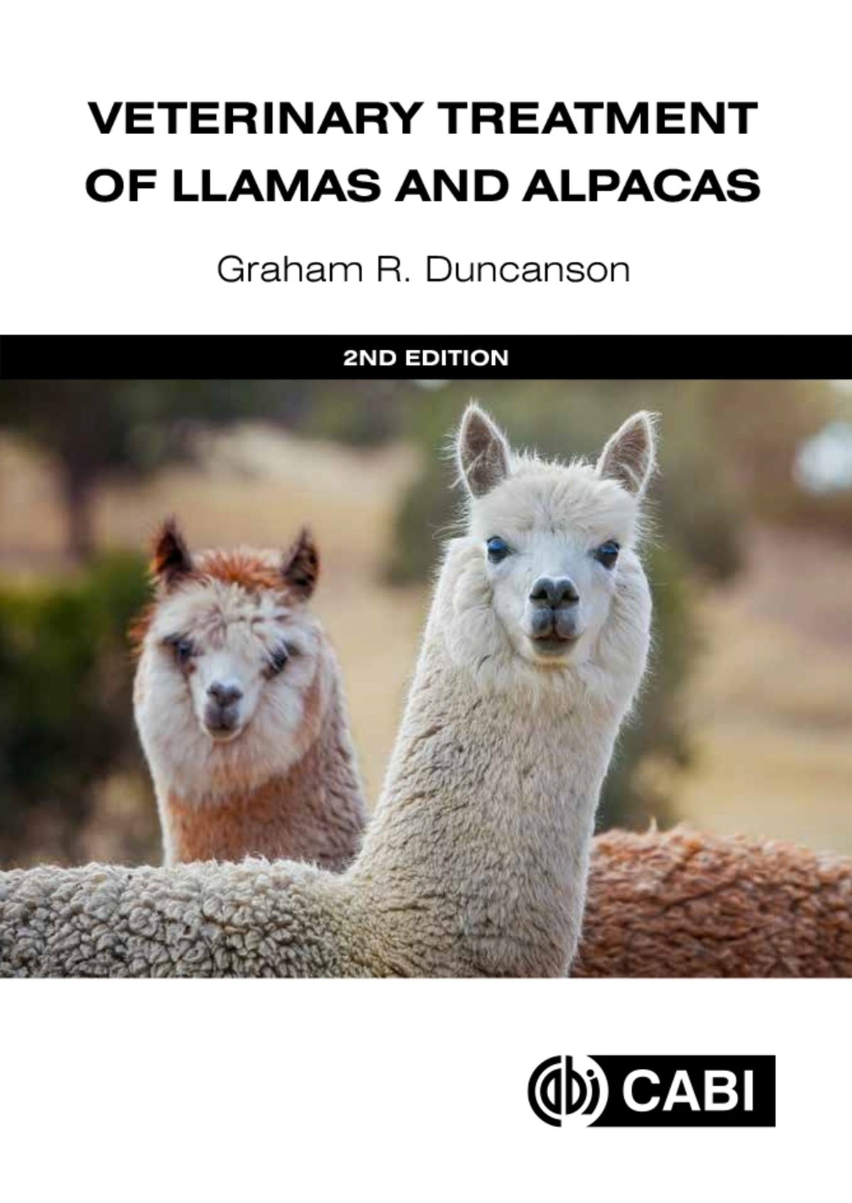Cover image for Veterinary Treatment of Llamas and Alpacas ISBN 9781800623552