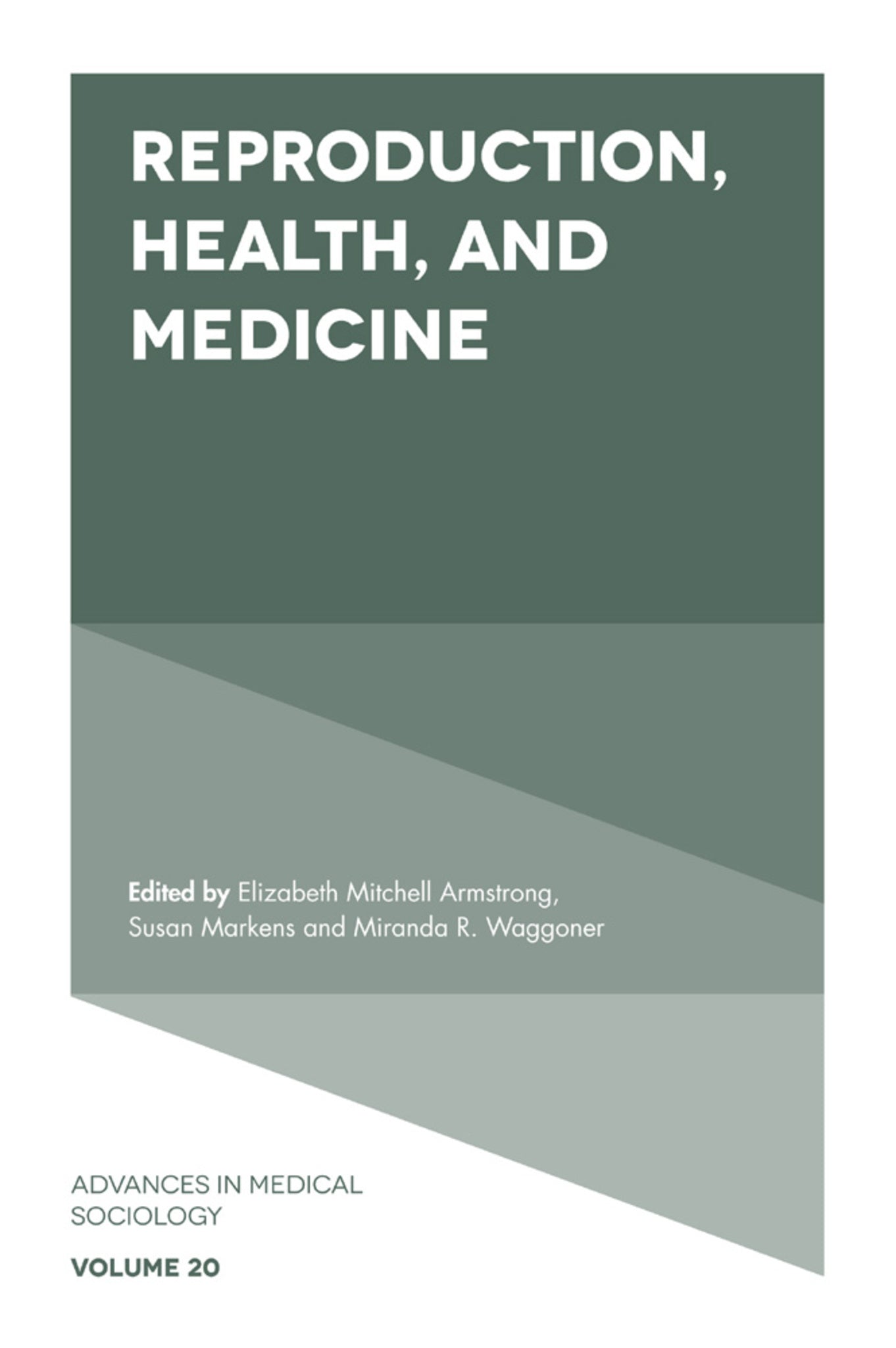 Cover image for Reproduction, Health, and Medicine ISBN 9781787561724