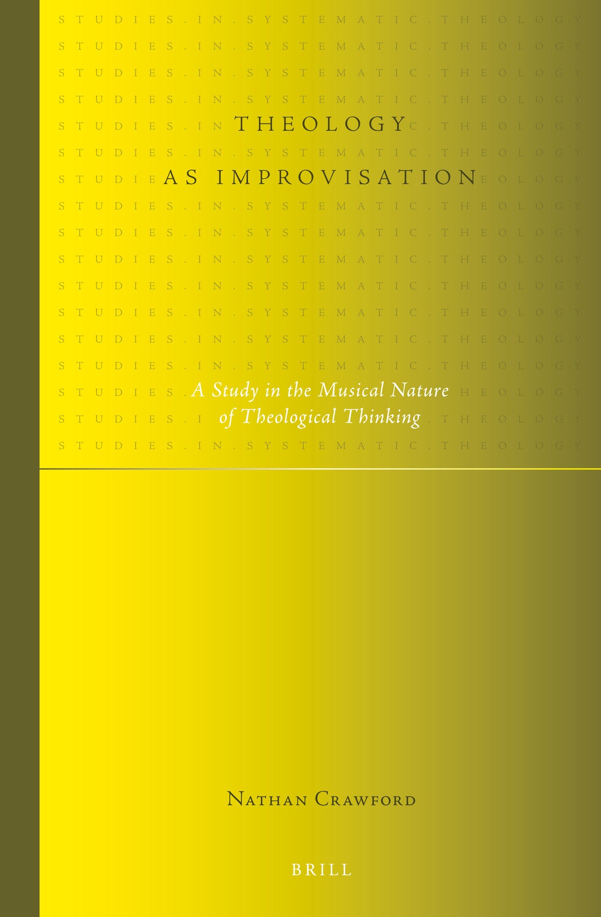 Cover image for Theology as Improvisation ISBN 9789004245969