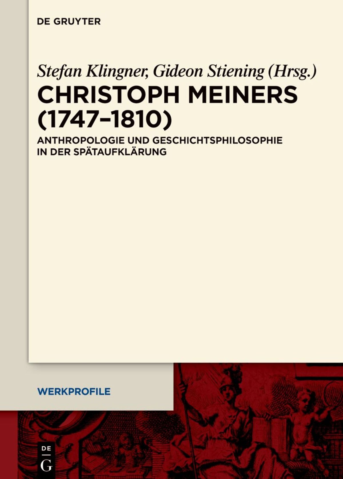 Cover image for Christoph Meiners (1747–1810) ISBN 9783110794823