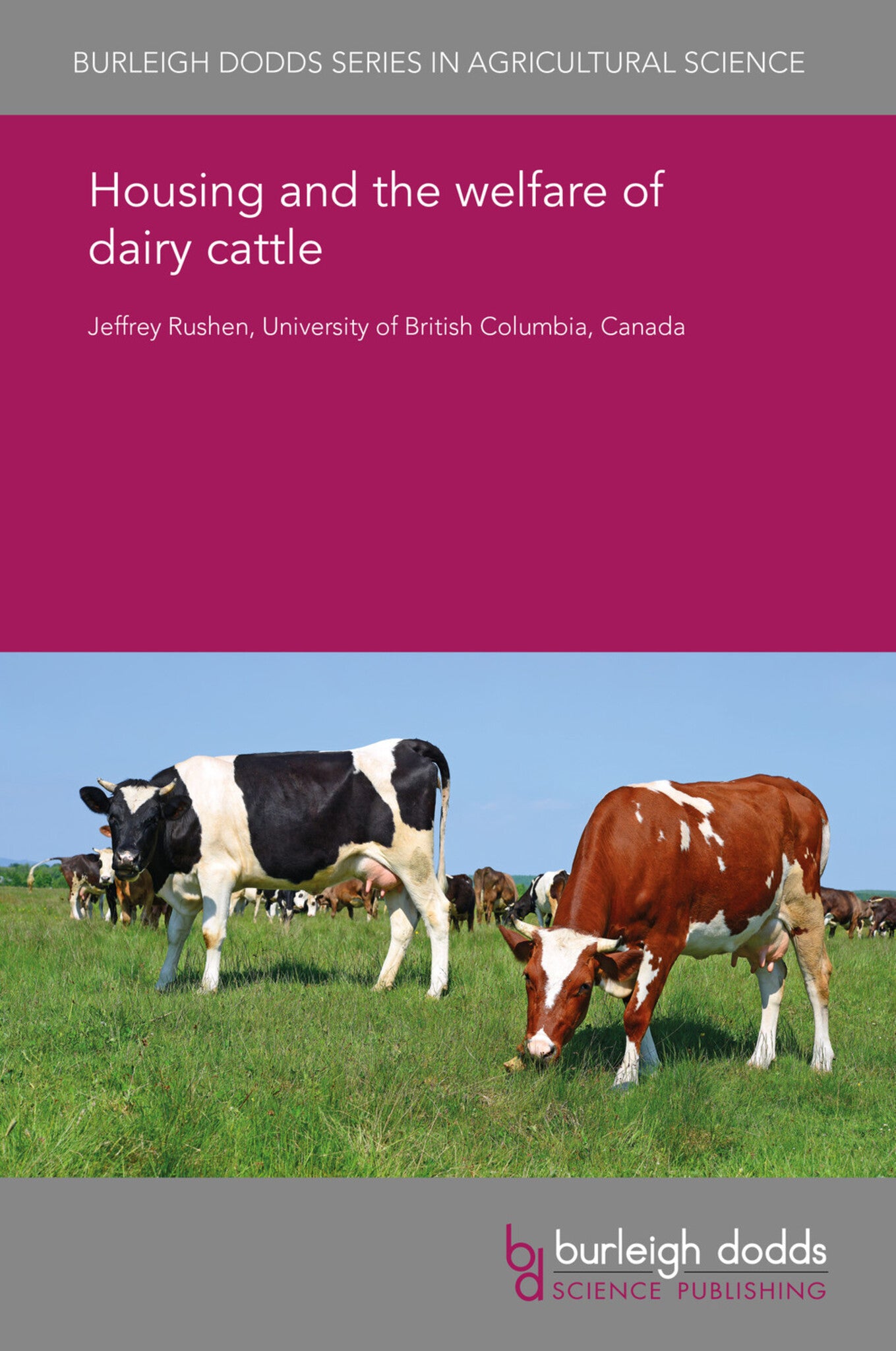 Cover image for Housing and the welfare of dairy cattle ISBN 9781838791605