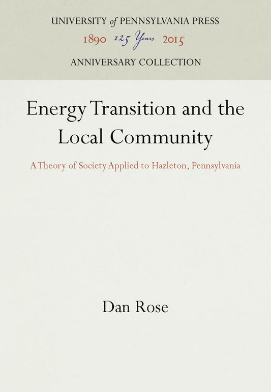 Energy Transition and the Local Community