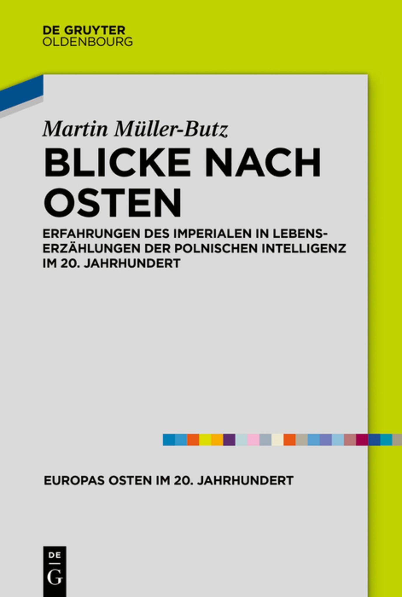 Cover image for Nationalistische Intellektuelle in der Slowakei 1918-1945 ISBN 9783110359305