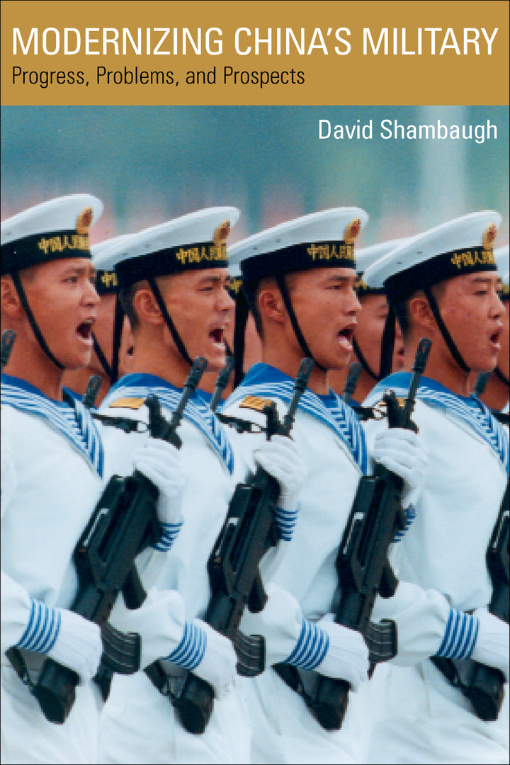 Cover image for Modernizing China’s Military ISBN 9780520225077