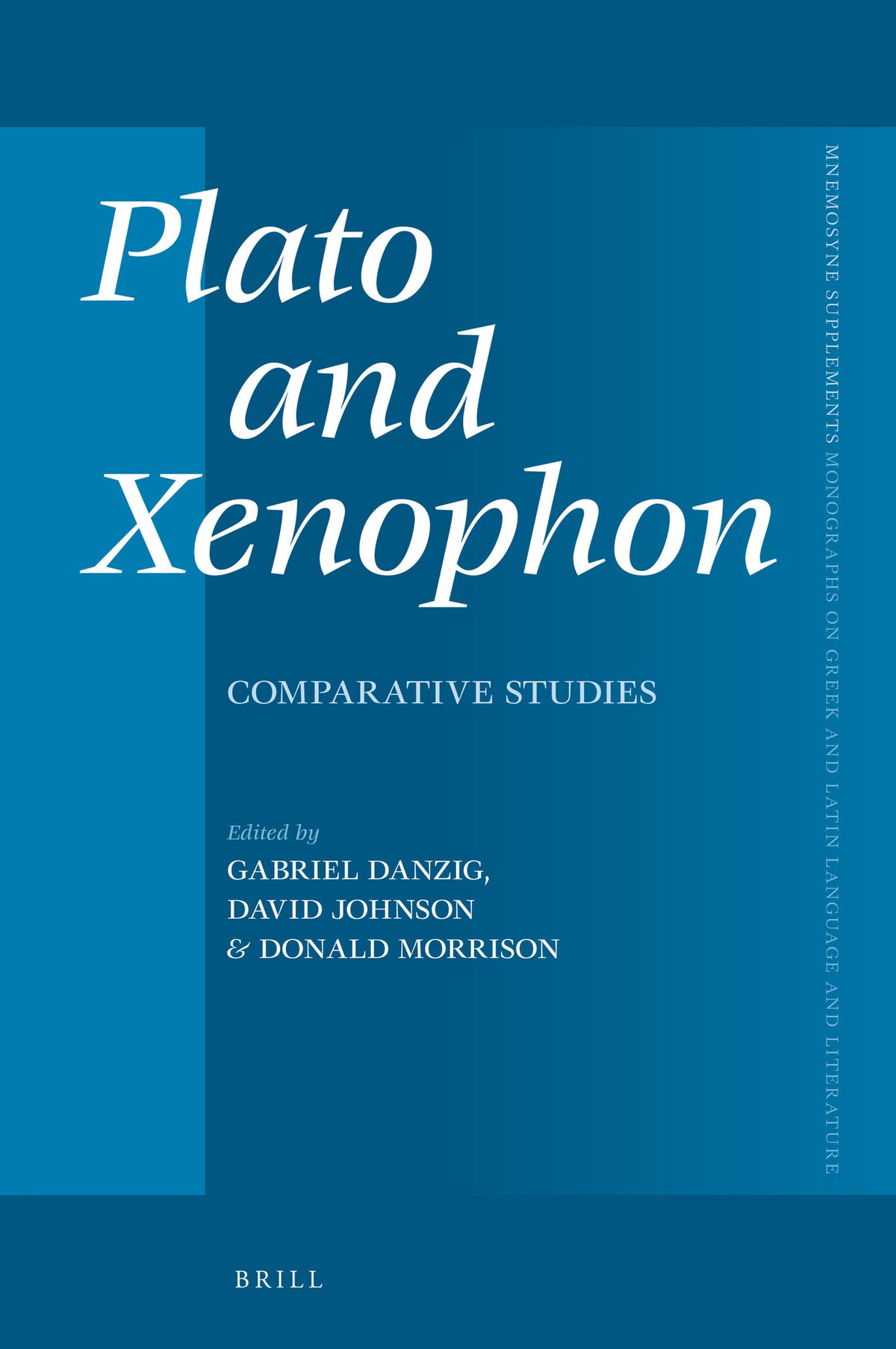 Cover image for Plato and Xenophon ISBN 9789004369016