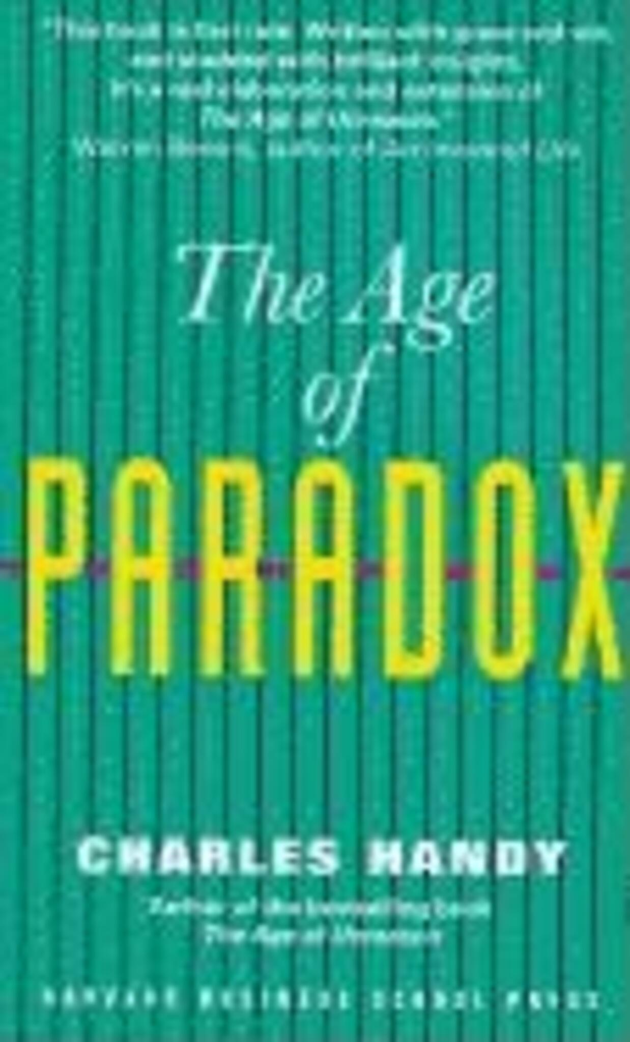 The Age of Paradox