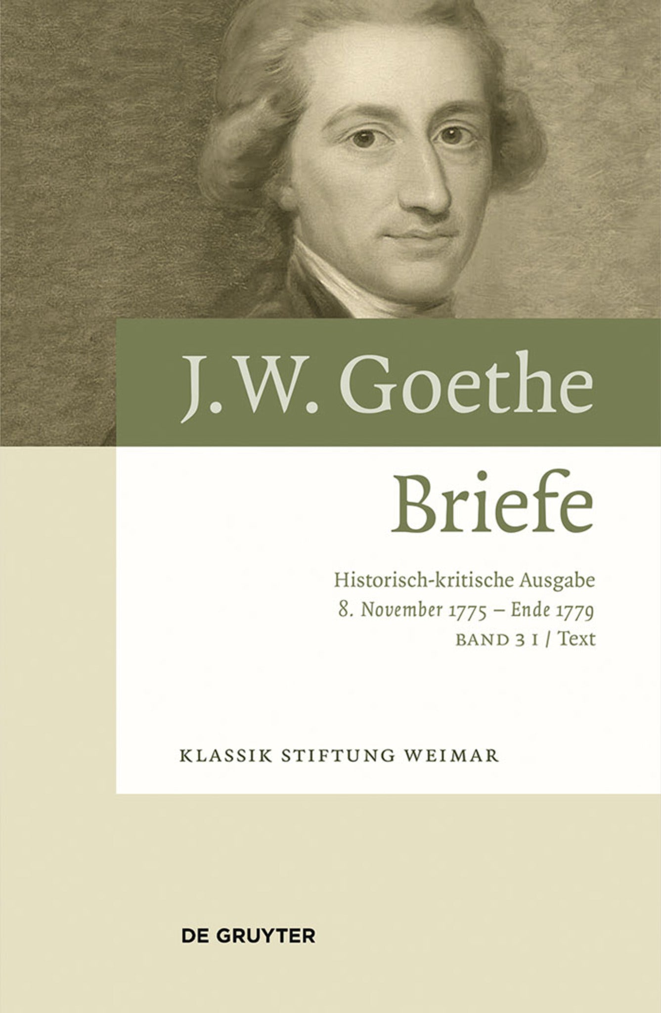 Cover image for 8. November 1775 – Ende 1779 ISBN 9783050065045