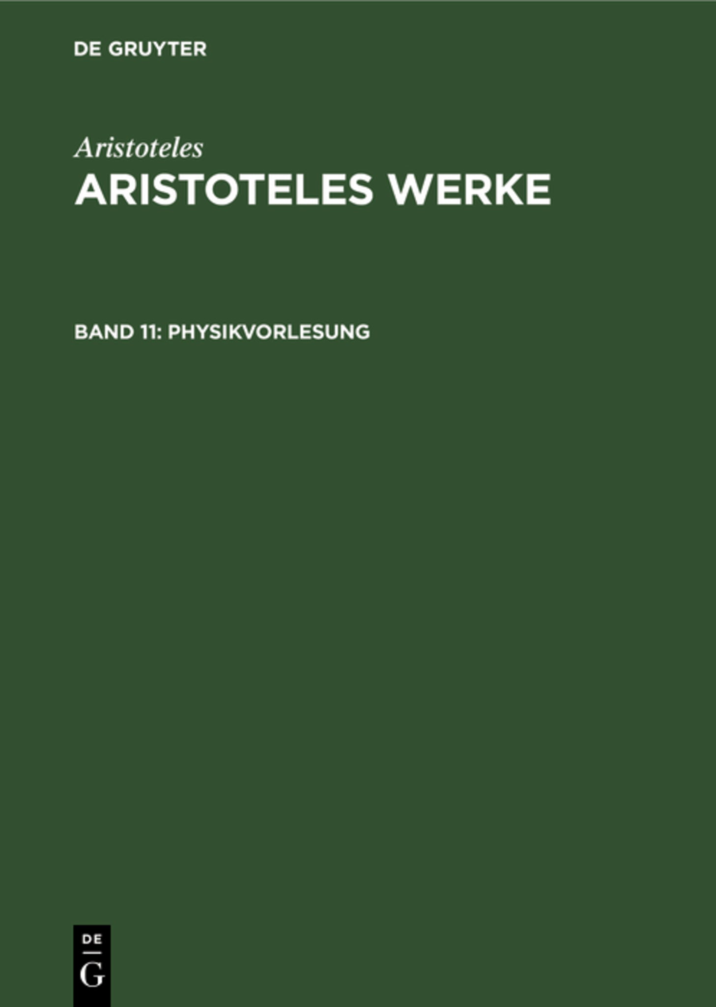Physikvorlesung