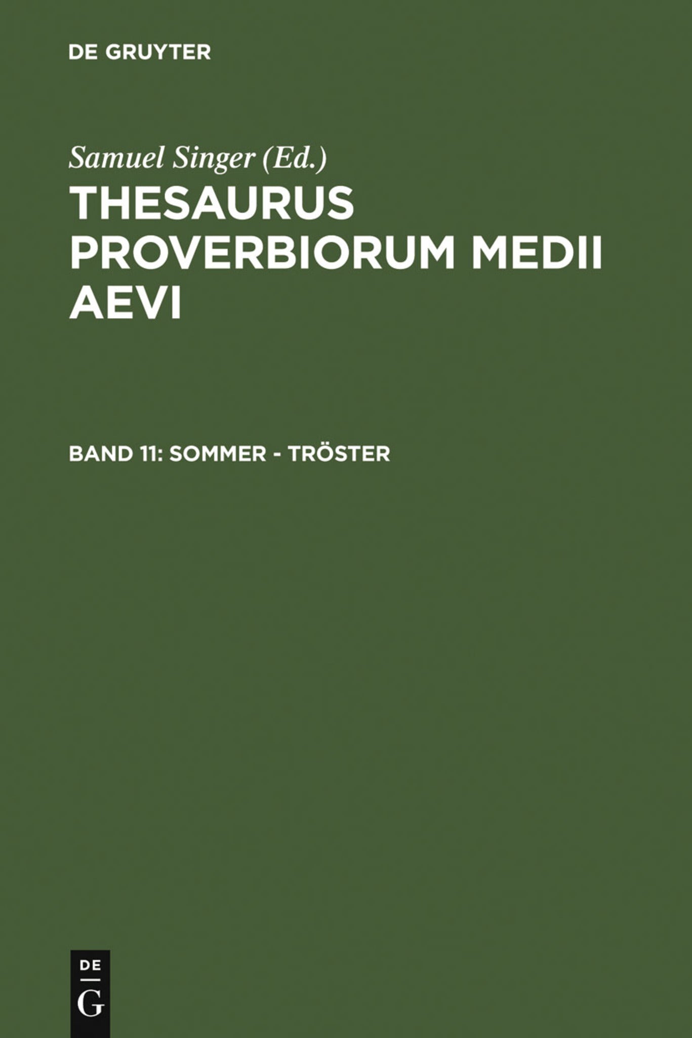 Sommer - Tröster