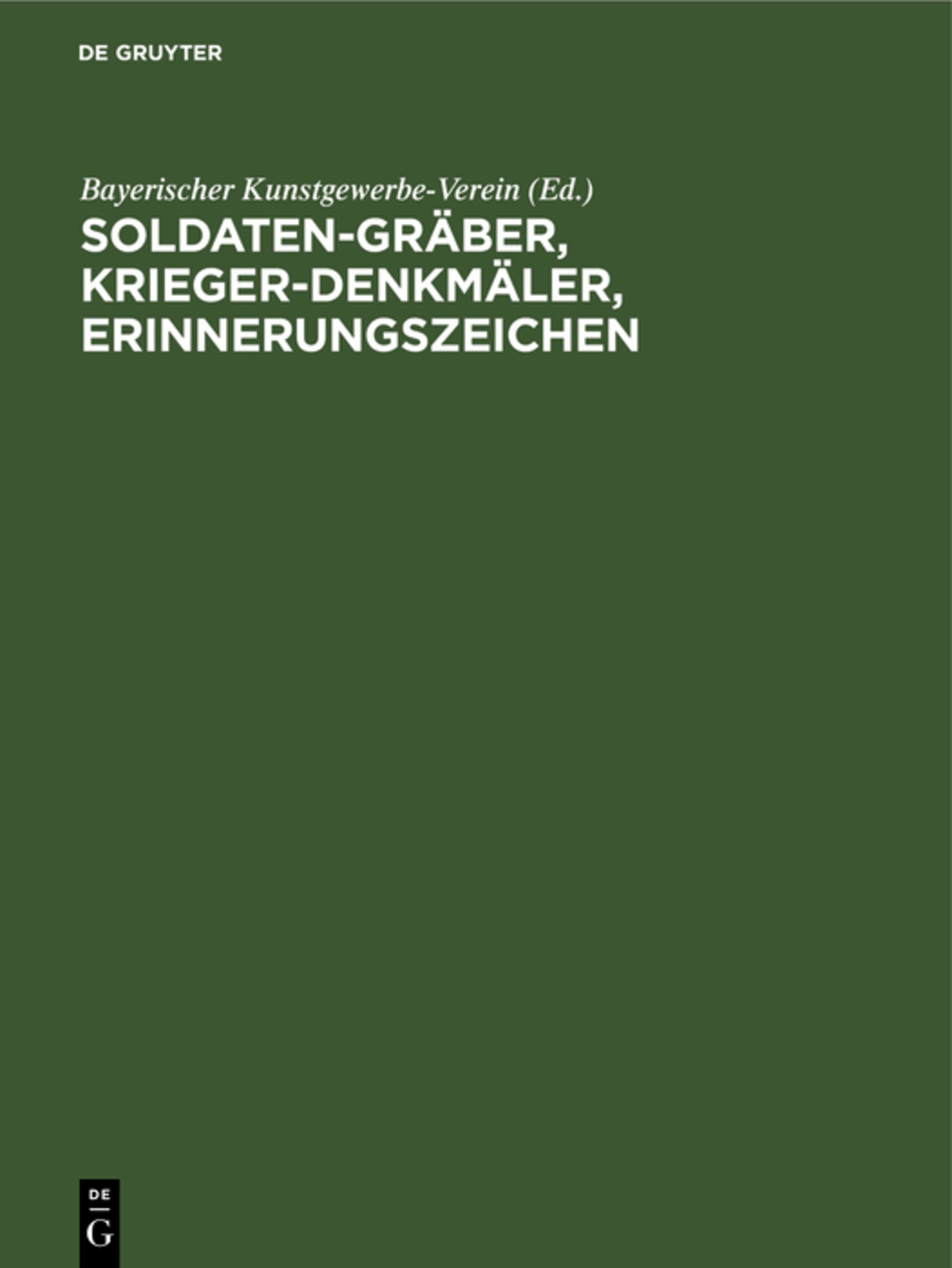 Soldaten-Gräber, Krieger-Denkmäler, Erinnerungszeichen