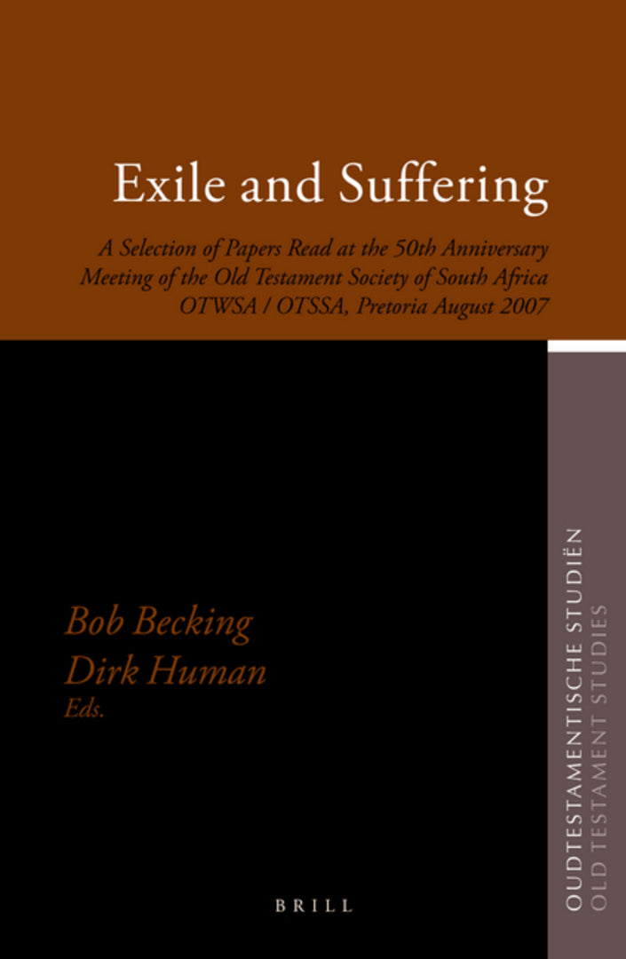 Cover image for Exile and Suffering ISBN 9789004171046