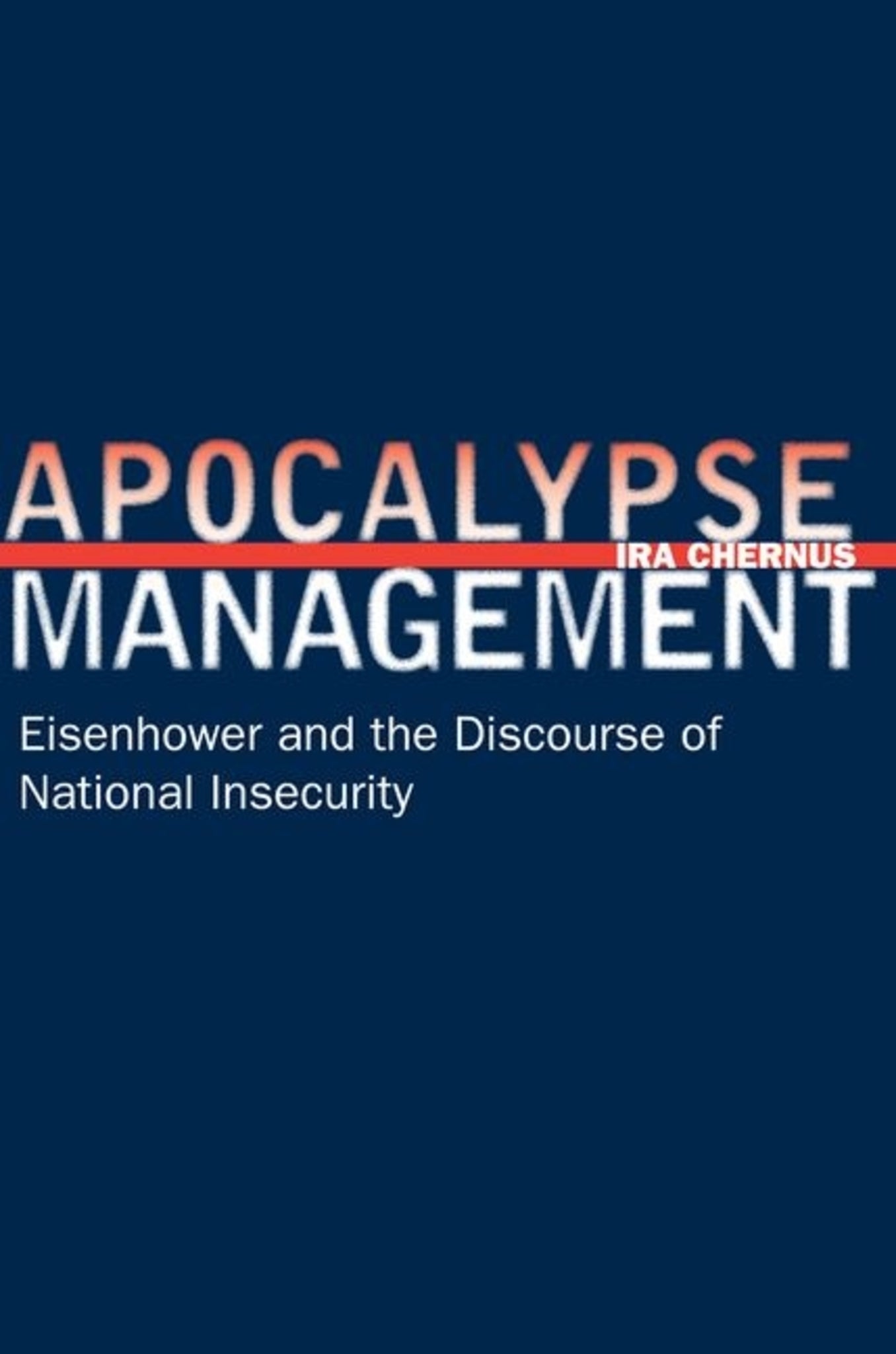 Cover image for Apocalypse Management ISBN 9780804758079