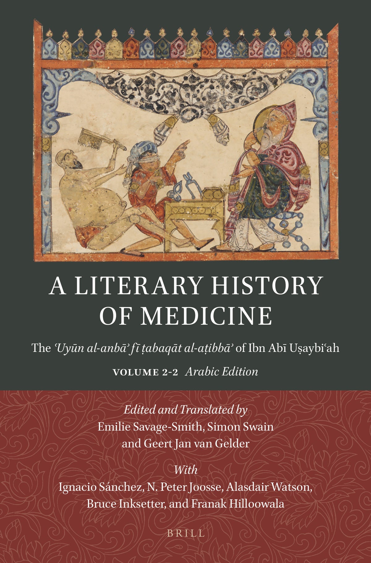 Cover image for A Literary History of Medicine ISBN 9789004696570
