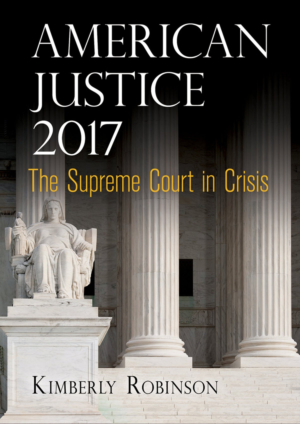 Cover image for American Justice 2017 ISBN 9780812294750