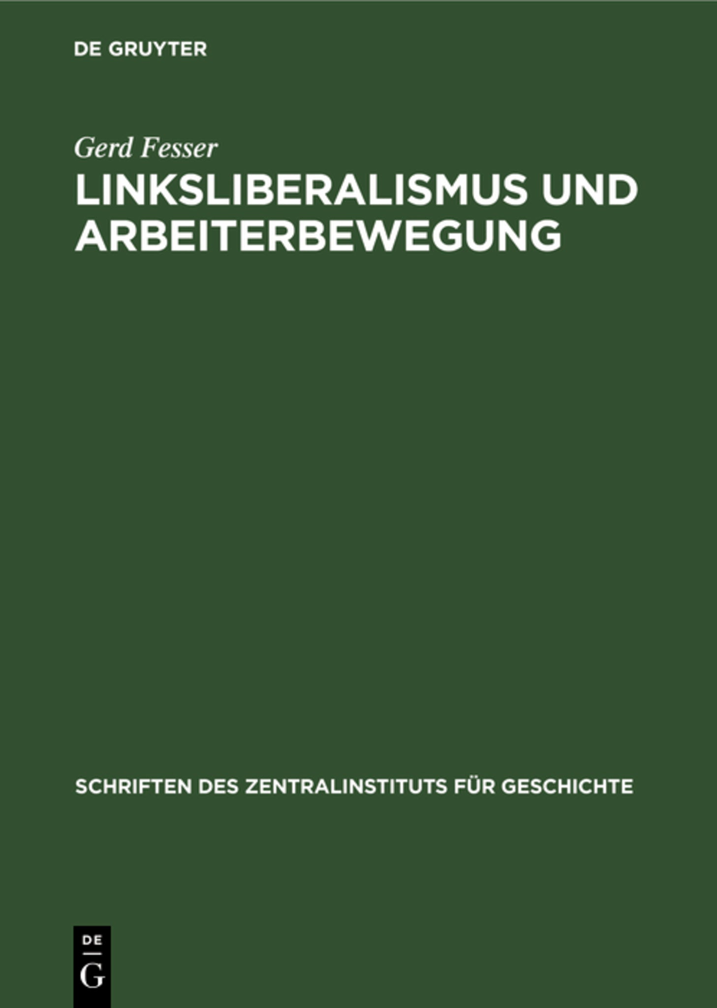 Linksliberalismus und Arbeiterbewegung
