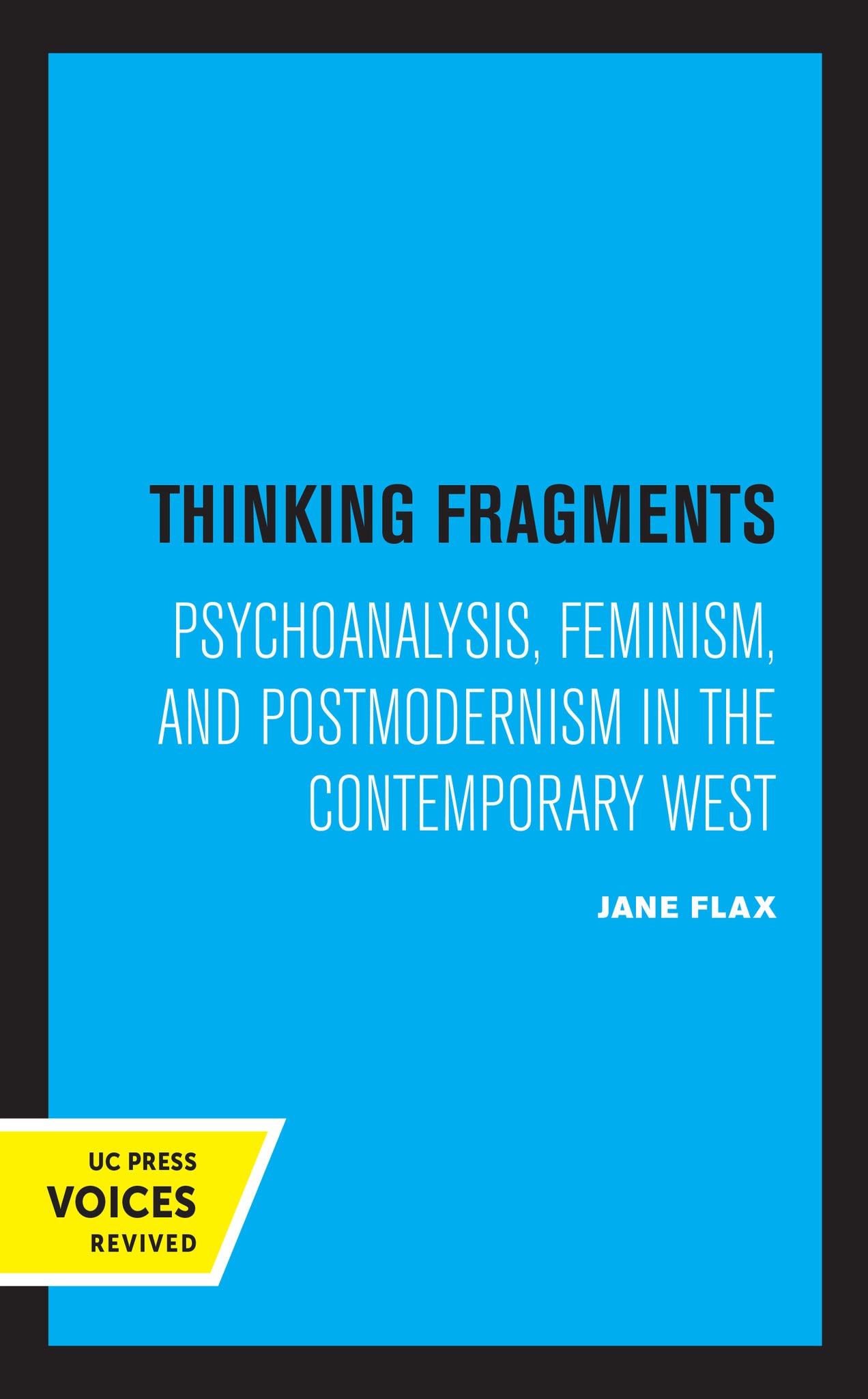 Cover image for Thinking Fragments ISBN 9780520329393