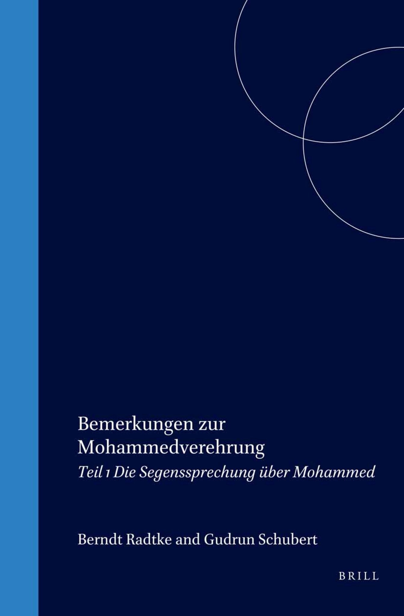 Fritz Meier, Nachgelassene Schriften, Band 1. Bemerkungen zur Mohammedverehrung, Teil 1. Die Segenssprechung über Mohammed