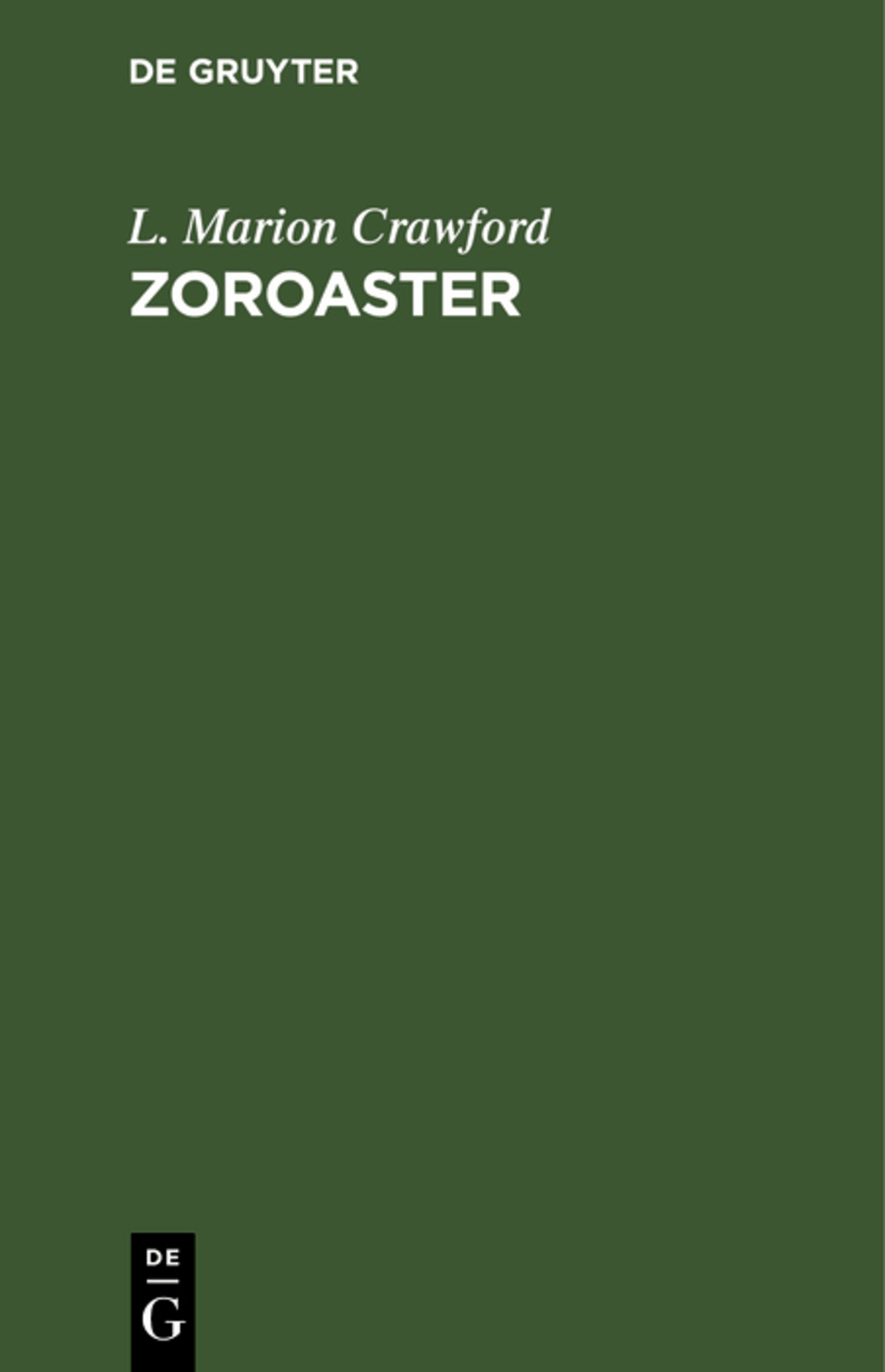 Zoroaster