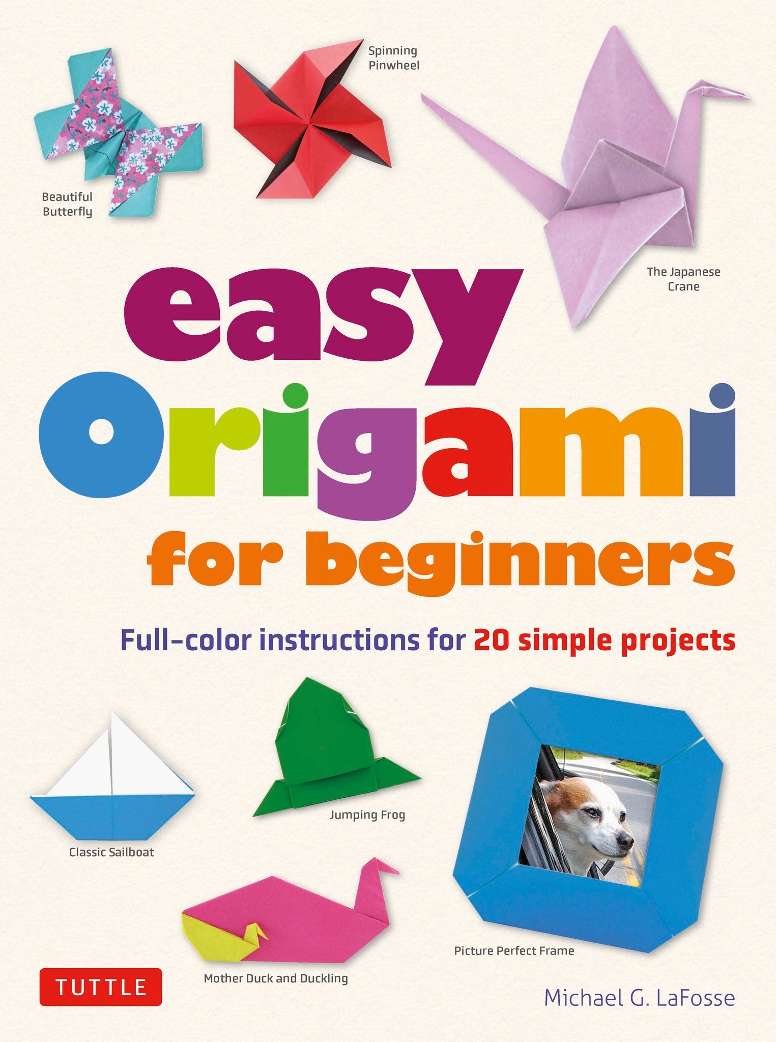 Cover image for Easy Origami for Beginners ISBN 9780804851930