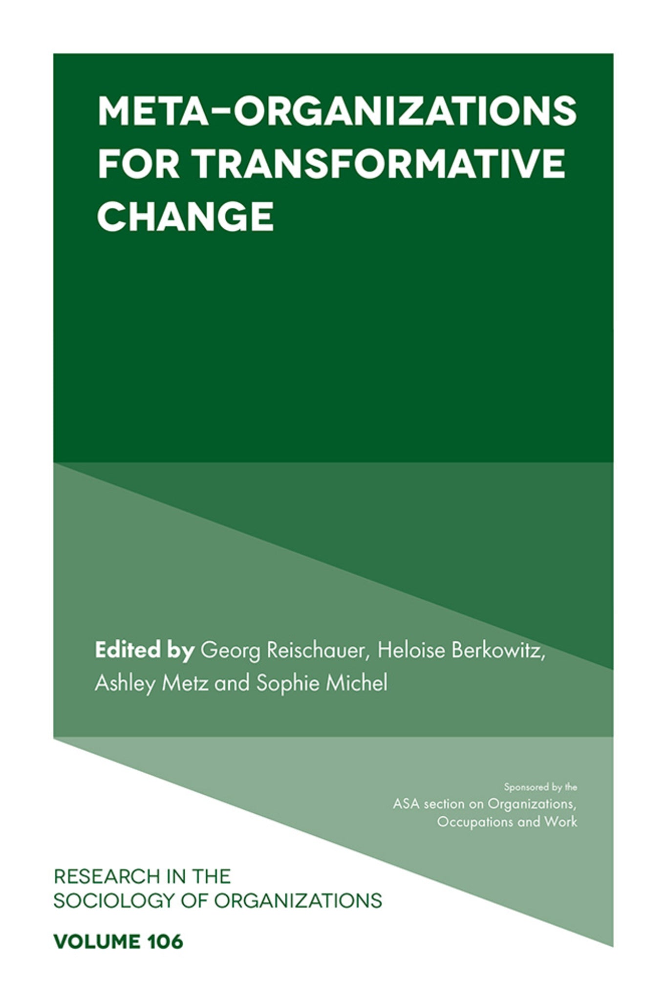 Meta-Organizations for Transformative Change