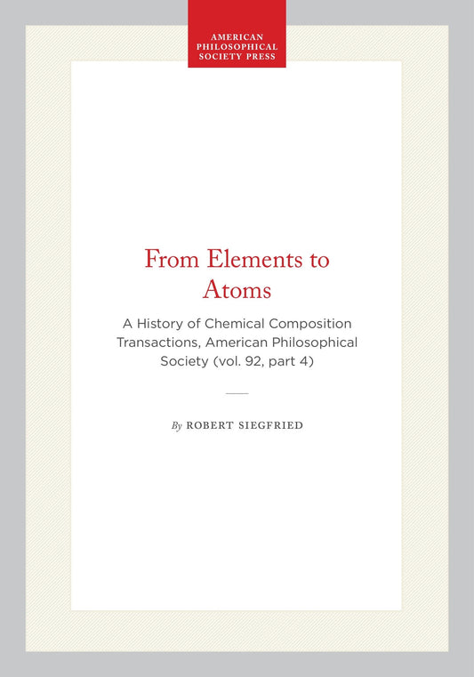 From Elements to Atoms