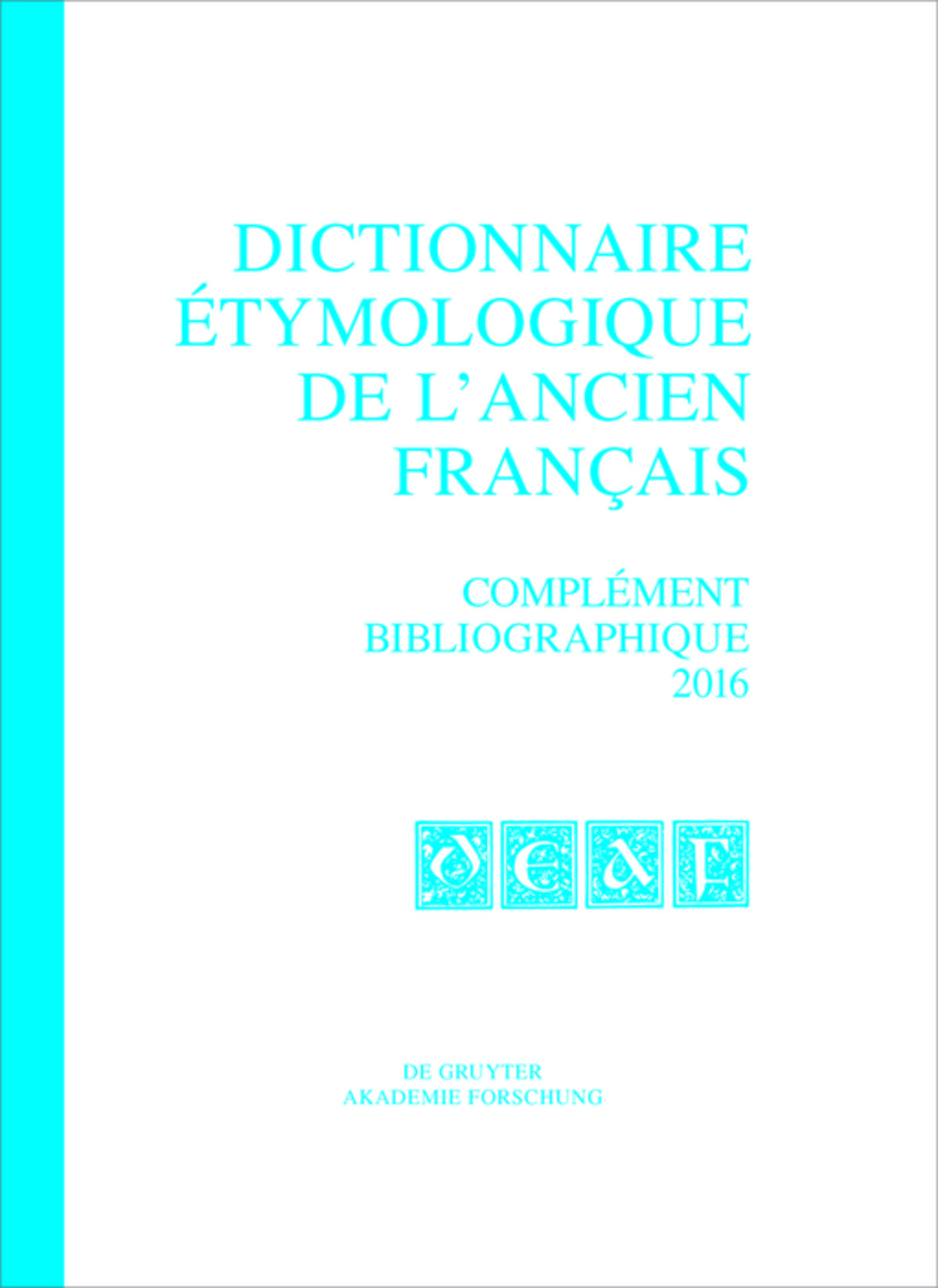 Complément bibliographique 2016