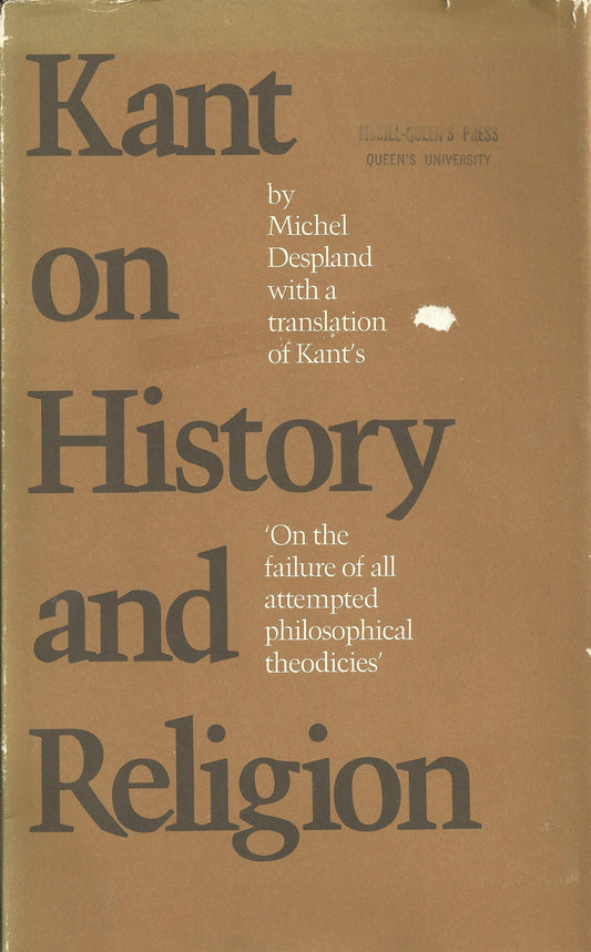 Kant on History and Religion